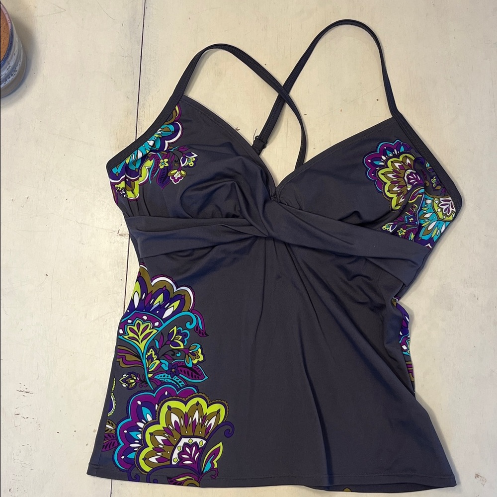 Athleta Tankini Top NWOT